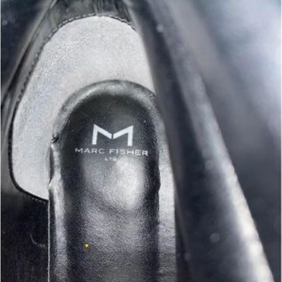 MARC FISHER LTD Shearling lace-up boots - Picture 4 of 5